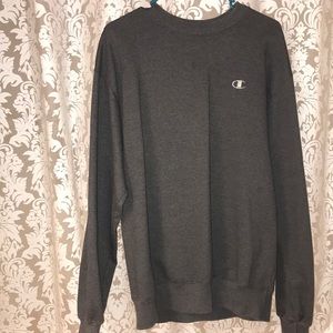 Heather gray champion sweatshirt
